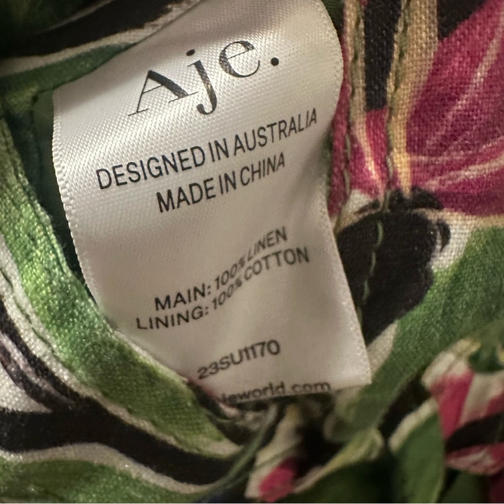 NWT AJE Eden tie back top size 10 reg $225 - Picture 9 of 10